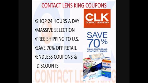 contact lens king coupon 25|Contact Lens King Coupons 